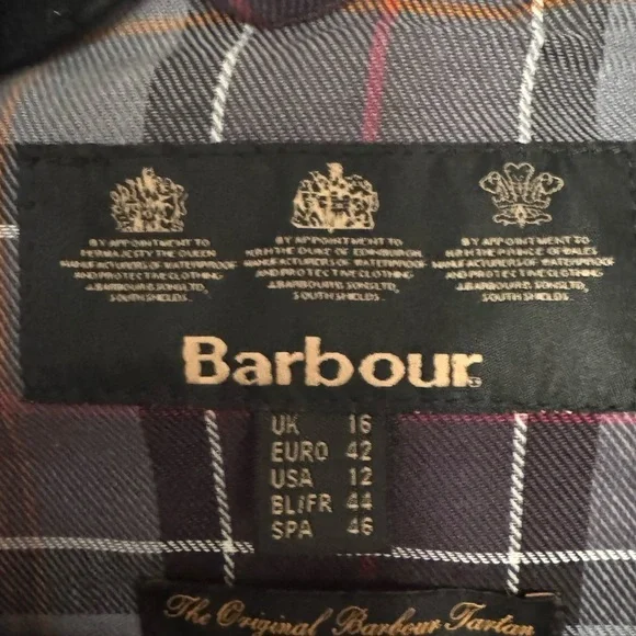 BARBOUR INTERNATIONAL WOMEN'S INTERNATIONAL WAX JACKET - BLACK NWOT - Picture 12 of 14